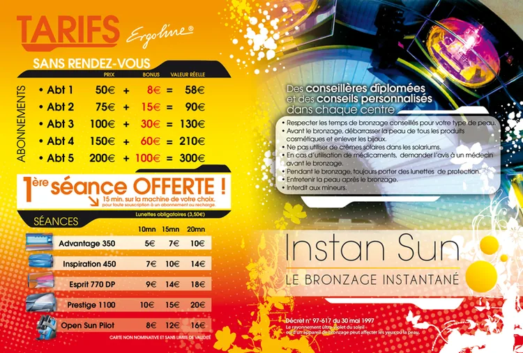 Centre de Bronzage Instan Sun Valenciennes à Valenciennes, Nord (59)