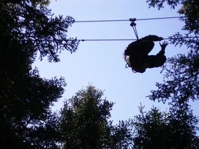 Foret de l'Aventure à Cunlhat, Puy-de-Dôme (63)