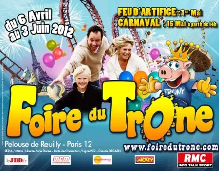 Foire du Trône à Paris 12e (75)