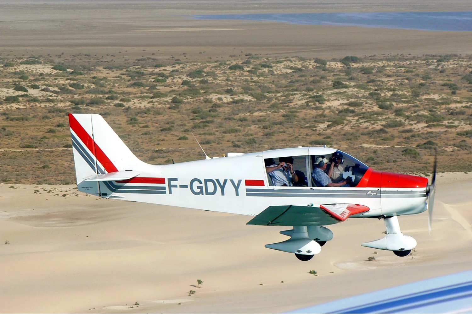Le F-GDYY le long des côtes de Mauritanie