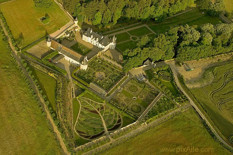 Les Jardins Remarquables du Château de la Chatonnière à Azay-le-Rideau, Indre-et-Loire (37)