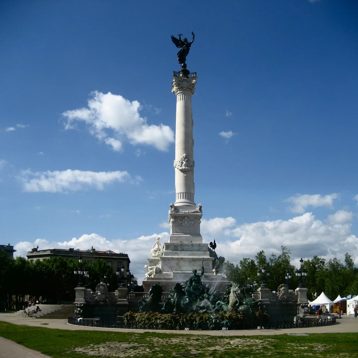 Monument aux Girondins à Bordeaux, Gironde (33)