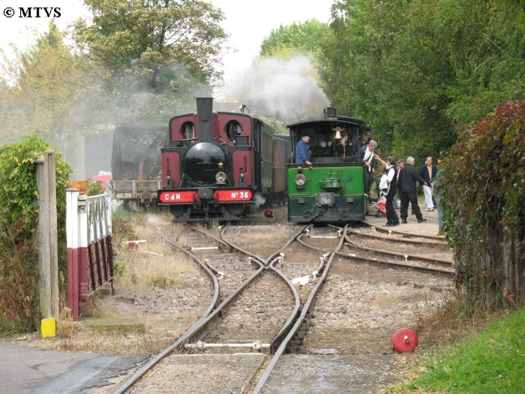 Musée des Tramways à Vapeur et des Chemins de Fer Secondaires Français à Butry-sur-Oise, Val d'Oise (95)