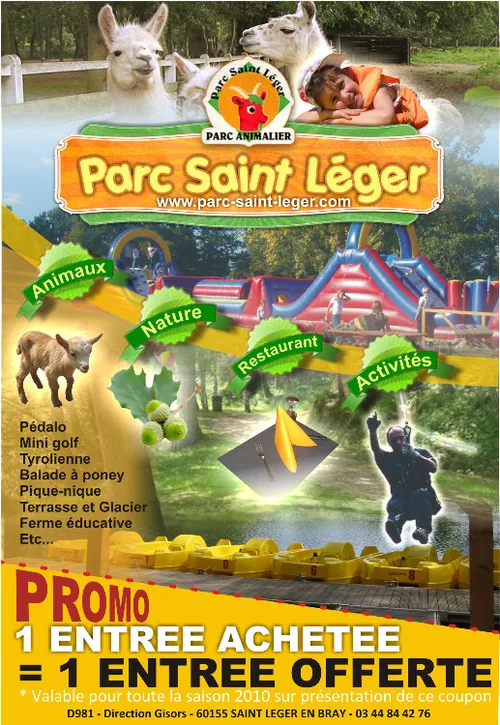 Restaurant du Parc Saint Leger à Saint-Léger-en-Bray, Oise (60)