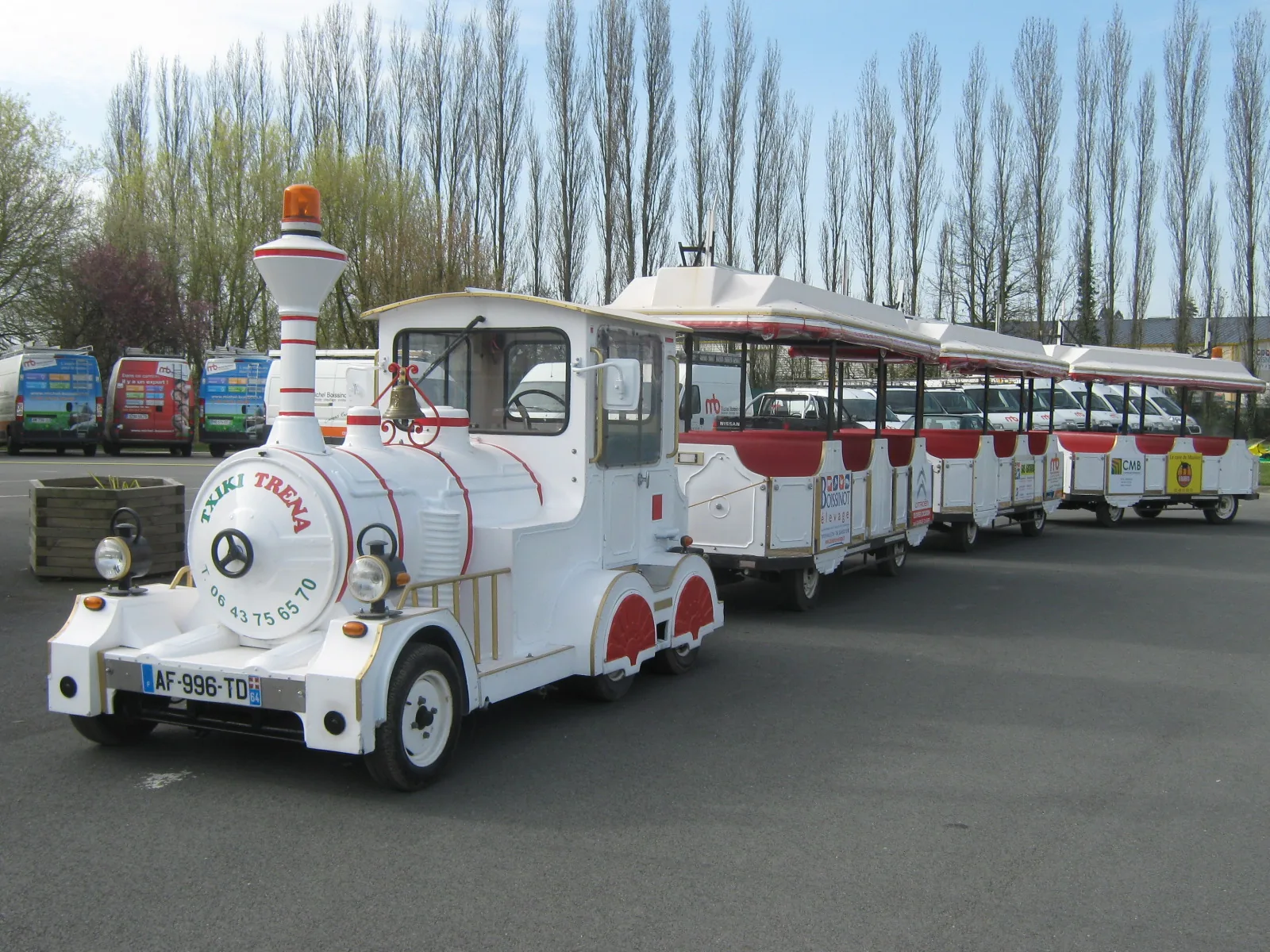 Petits Trains Touristique Txiki Trena à Saint-Paul, Haute-Vienne (87)