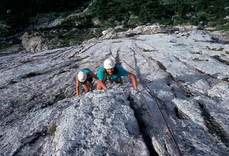 Voies d'escalades du Serpaton à Gresse-en-Vercors, Isère (38)
