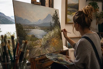 Cours de Peinture en  Rhône-Alpes